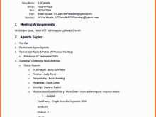 42 Online Board Meeting Agenda Template for Ms Word for Board Meeting Agenda Template