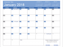 42 Online Daily Calendar Template Excel 2018 Photo by Daily Calendar Template Excel 2018
