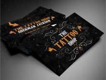 42 Online Tattoo Business Card Template Download in Photoshop with Tattoo Business Card Template Download