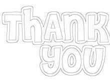 42 Online Thank You Card Coloring Template Now with Thank You Card Coloring Template