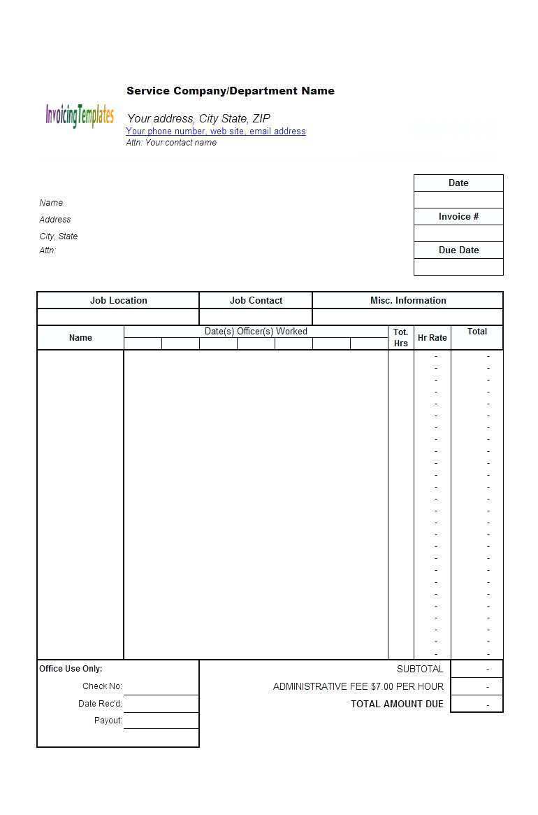 42 Printable Contractor Timesheet Invoice Template Layouts with Contractor Timesheet Invoice Template