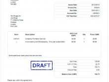42 Printable Invoice Template For Limited Company Maker by Invoice Template For Limited Company