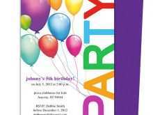 42 Printable Kid Birthday Invitation Card Template Free With Stunning Design for Kid Birthday Invitation Card Template Free