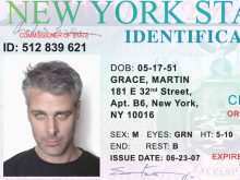 42 Printable New York Id Card Template Photo by New York Id Card Template
