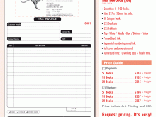 42 Printable Tax Invoice Example Australia For Free with Tax Invoice Example Australia
