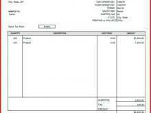 42 Standard Blank Invoice Format With Gst Templates for Blank Invoice Format With Gst