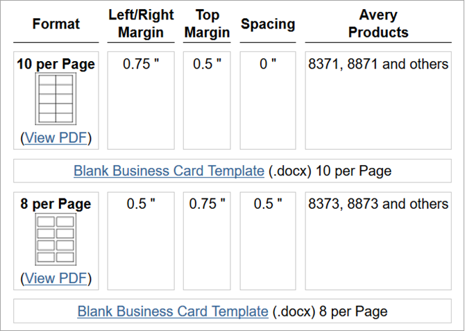 42 Standard Microsoft Word Vertical Business Card Template For Free by Microsoft Word Vertical Business Card Template