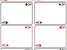 42 Standard Playing Card Template For Word For Free by Playing Card Template For Word