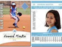 42 The Best Baseball Card Template For Word in Word by Baseball Card Template For Word