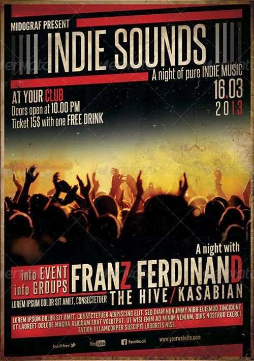 42 The Best Free Band Flyer Templates Download Templates for Free Band Flyer Templates Download