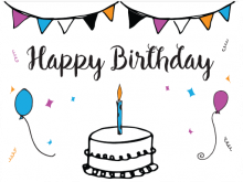 42 Visiting Birthday Card Templates Printable in Photoshop for Birthday Card Templates Printable