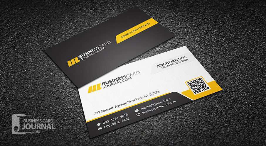 42 Visiting Business Card Templates With Qr Code Photo for Business Card Templates With Qr Code