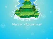 42 Visiting Christmas Card Template Blue Now for Christmas Card Template Blue