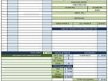 42 Visiting Repair Shop Invoice Template Excel Maker with Repair Shop Invoice Template Excel