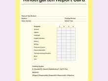 43 Best Pre K Report Card Template in Word for Pre K Report Card Template