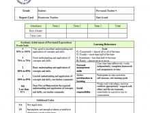 43 Blank Cps High School Report Card Template in Word for Cps High School Report Card Template