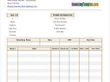43 Blank Hotel Invoice Template In Excel For Free by Hotel Invoice Template In Excel