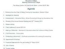 43 Blank Strata Agm Agenda Template For Free with Strata Agm Agenda Template