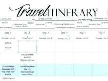 43 Create Travel Itinerary Template Powerpoint Download for Travel Itinerary Template Powerpoint
