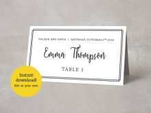 43 Creating Name Card Template Dinner with Name Card Template Dinner