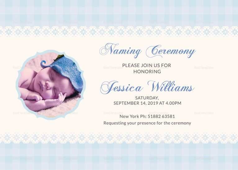 43 Creating Naming Ceremony Name Card Template PSD File by Naming Ceremony Name Card Template