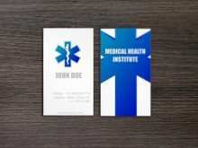 43 Creative Business Card Template Healthcare in Photoshop with Business Card Template Healthcare