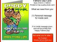 43 Creative Father S Day Card Template Publisher for Ms Word for Father S Day Card Template Publisher