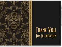 43 Creative Thank You Card Template Interview Maker for Thank You Card Template Interview