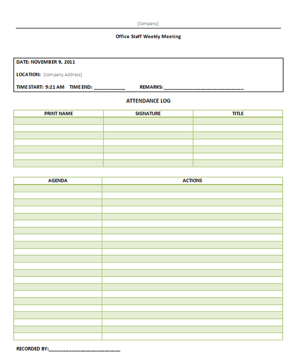 43 Customize Meeting Agenda Template With Minutes for Meeting Agenda Template With Minutes