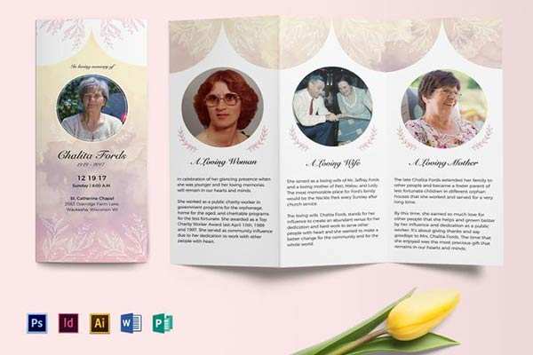 43 Customize Memorial Flyer Template Download for Memorial Flyer Template
