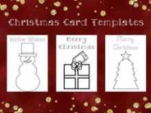 43 Customize Our Free Christmas Card Template Tes Photo with Christmas Card Template Tes