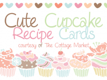 43 Customize Our Free Cupcake Card Template Printable With Stunning Design by Cupcake Card Template Printable