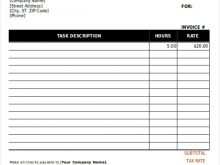 43 Customize Our Free Joinery Work Invoice Template Formating with Joinery Work Invoice Template