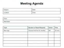 43 Customize Our Free Meeting Agenda Minutes Template Word in Word for Meeting Agenda Minutes Template Word