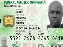 43 Customize Our Free Nigerian National Id Card Template in Photoshop with Nigerian National Id Card Template