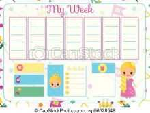 43 Customize Our Free School Schedule Template Cute Maker with School Schedule Template Cute