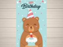 Birthday Card Template Freepik
