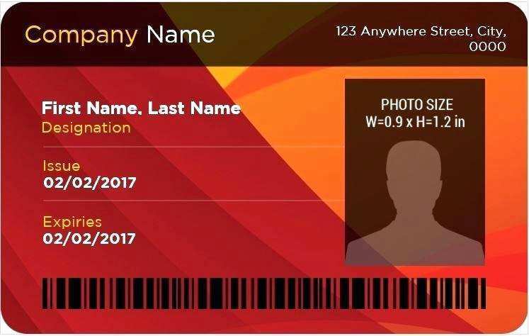 Free Printable Id Badge Template Excel Templates