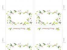 43 Format Fold Over Name Card Template Formating for Fold Over Name Card Template