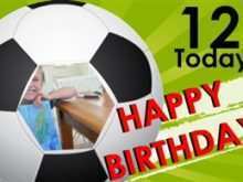 43 Format Soccer Birthday Card Template for Ms Word with Soccer Birthday Card Template