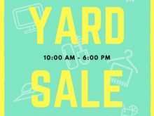 43 Format Yard Sale Flyer Template in Photoshop with Yard Sale Flyer Template