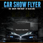 Car Show Flyer Template Word