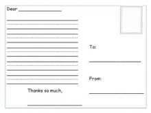43 Free Postcard Template With Writing Lines Templates by Postcard Template With Writing Lines