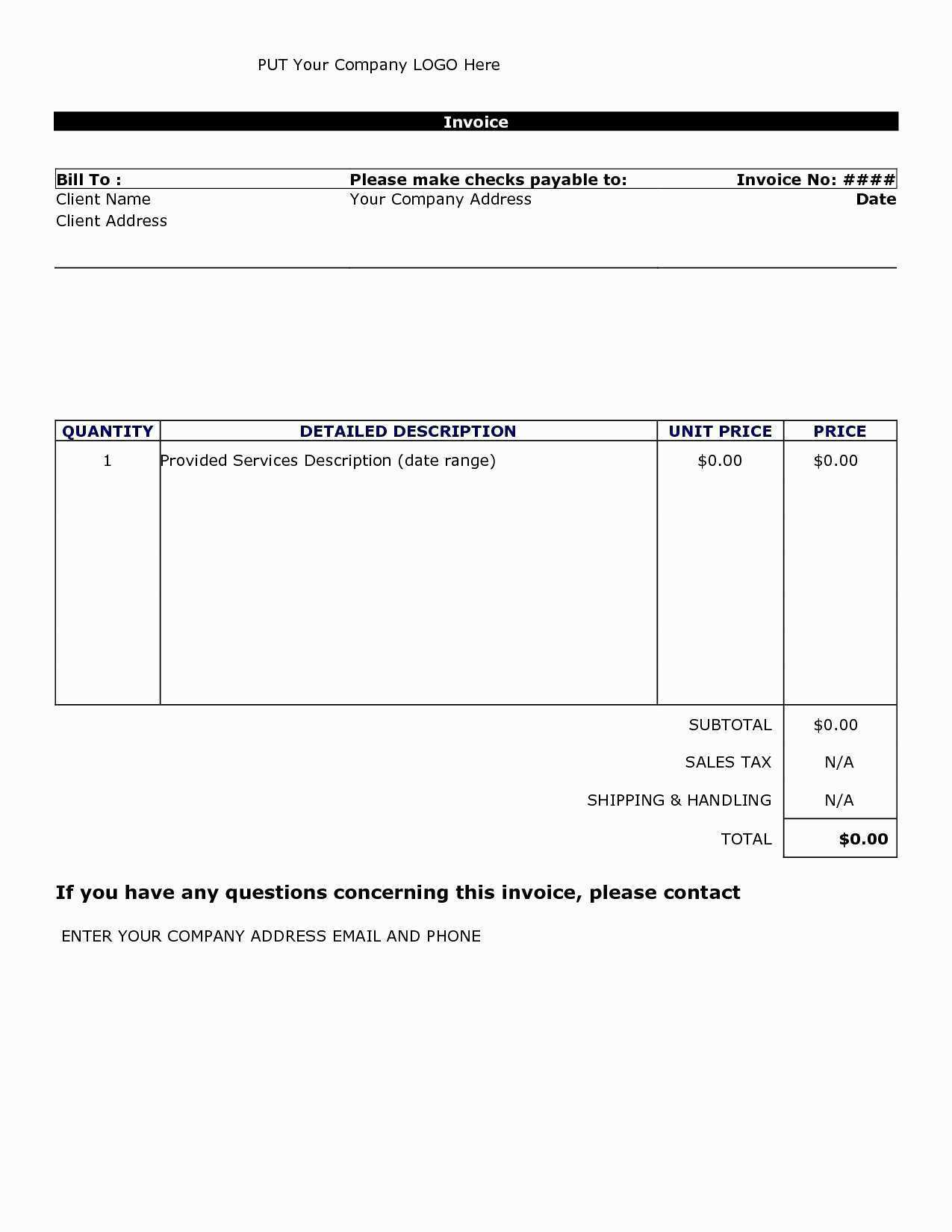 43 Free Printable Invoice Template Mac Formating for Invoice Template Mac