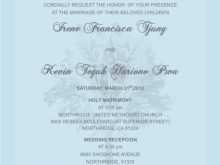 43 Free Printable Wedding Card Templates In English Templates with Wedding Card Templates In English
