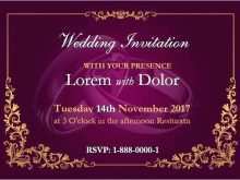 Wedding Card Templates Word