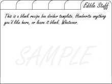 43 Online 4X6 Index Card Divider Template For Free by 4X6 Index Card Divider Template
