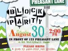 43 Online Block Party Template Flyers Free for Ms Word by Block Party Template Flyers Free