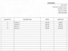 43 Online Construction Invoice Template Excel Now with Construction Invoice Template Excel