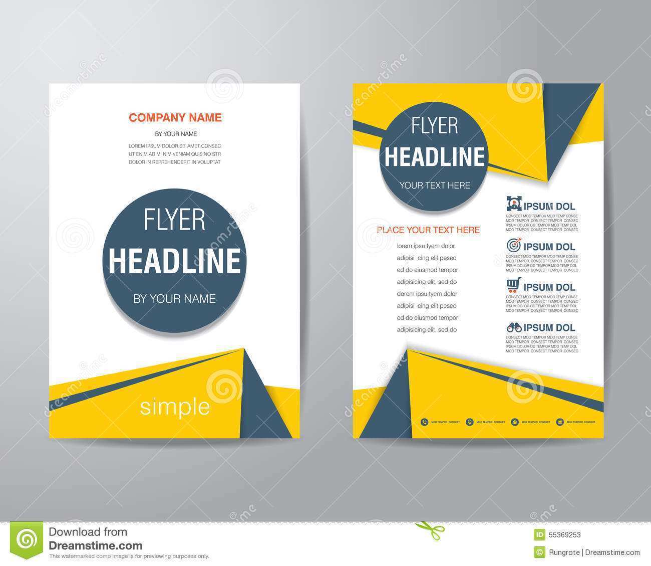 43 Online Flyer Template Design Photo by Flyer Template Design